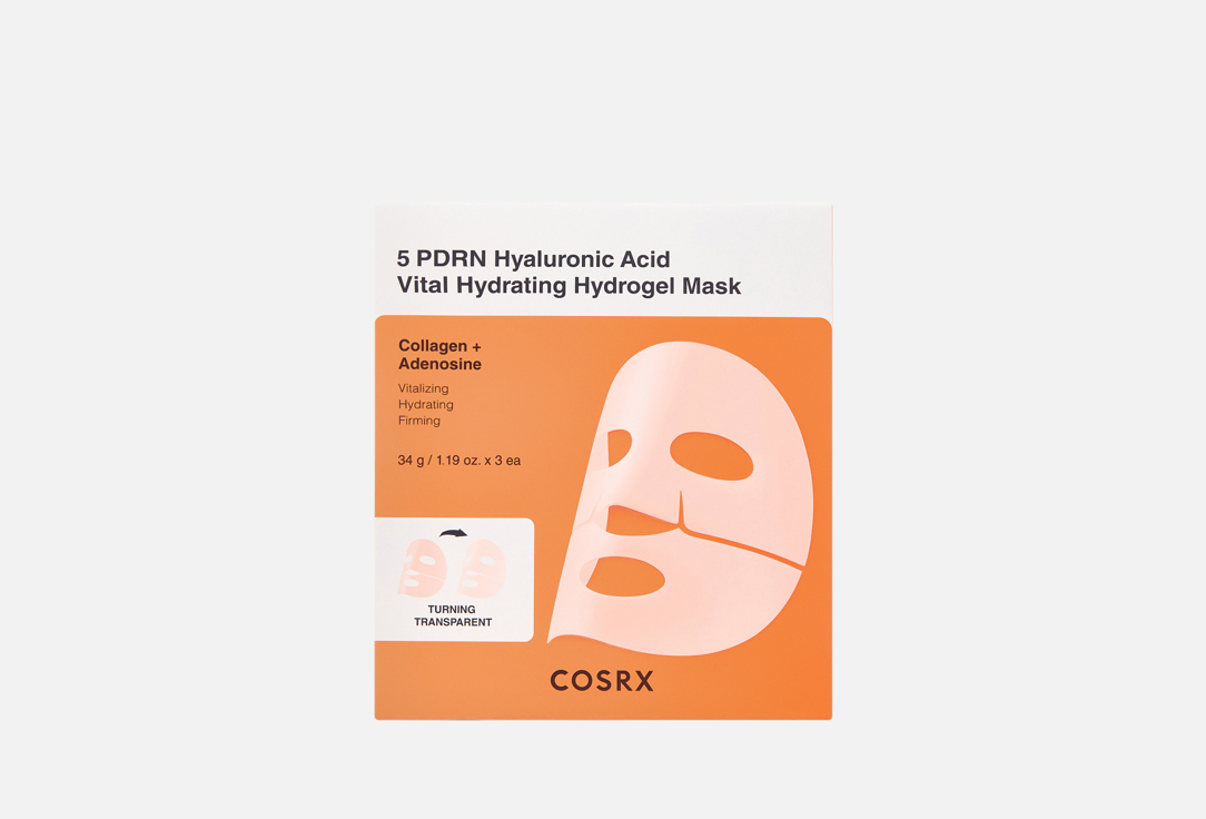 набор гидрогелевых масок для лица COSRX, 5PDRN Hyaluronic Vita 3 шт
набор гидрогелевых масок для лица COSRX, 5PDRN Hyaluronic Vita 3 шт