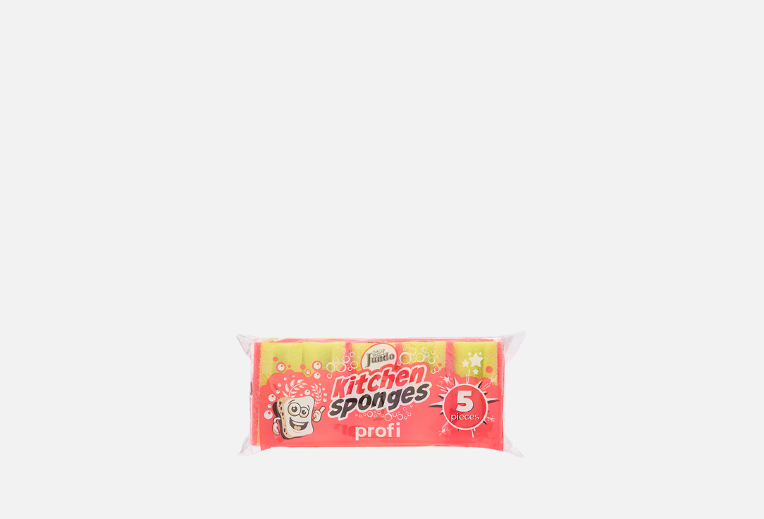 Губки для мытья посуды JUNDO, Profi 5 шт
Губки для мытья посуды JUNDO, Profi 5 шт