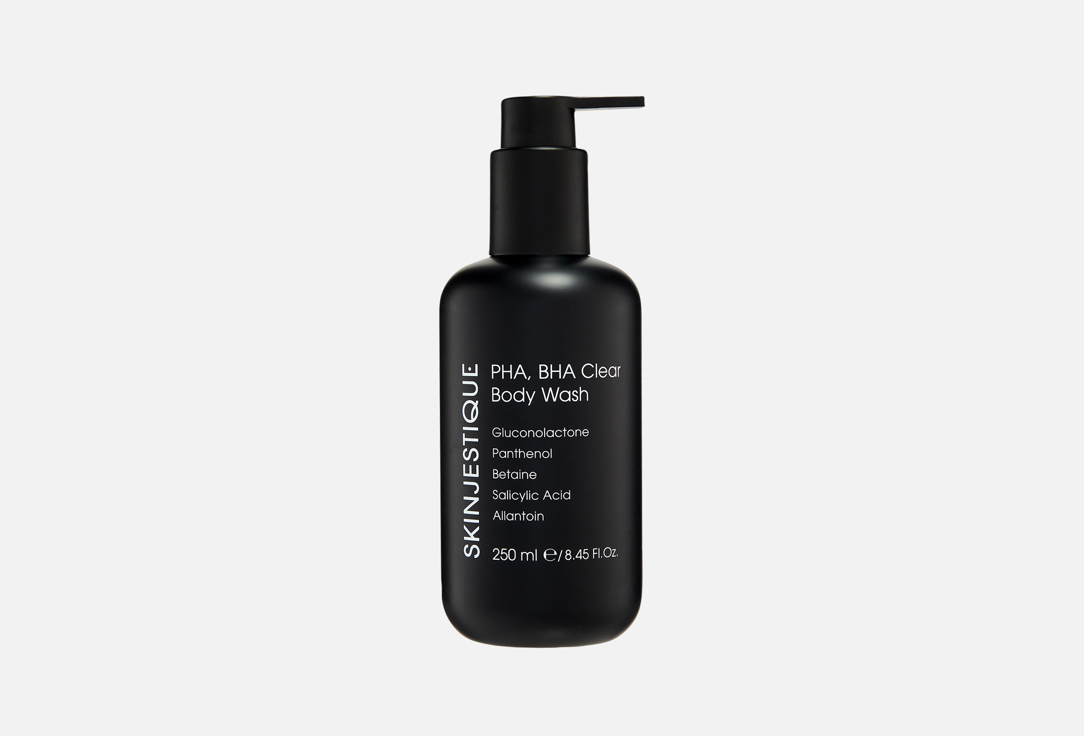 Гель для душа SKINJESTIQUE, PHA & BHA 250 мл
Гель для душа SKINJESTIQUE, PHA & BHA 250 мл
