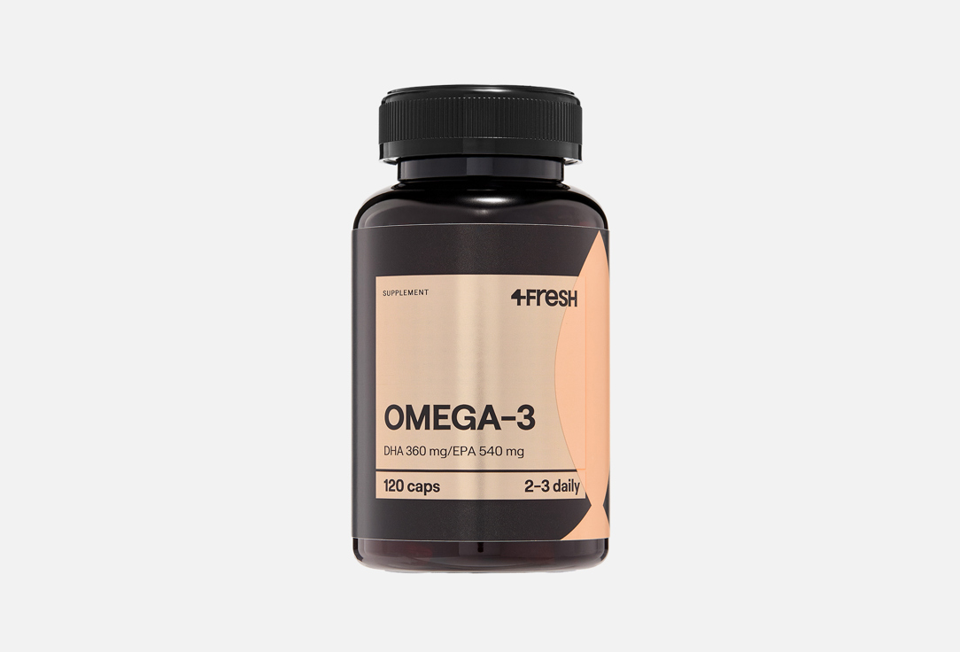 Омега-3 4FRESH HEALTH, В капсулах 120 шт
Омега-3 4FRESH HEALTH, В капсулах 120 шт