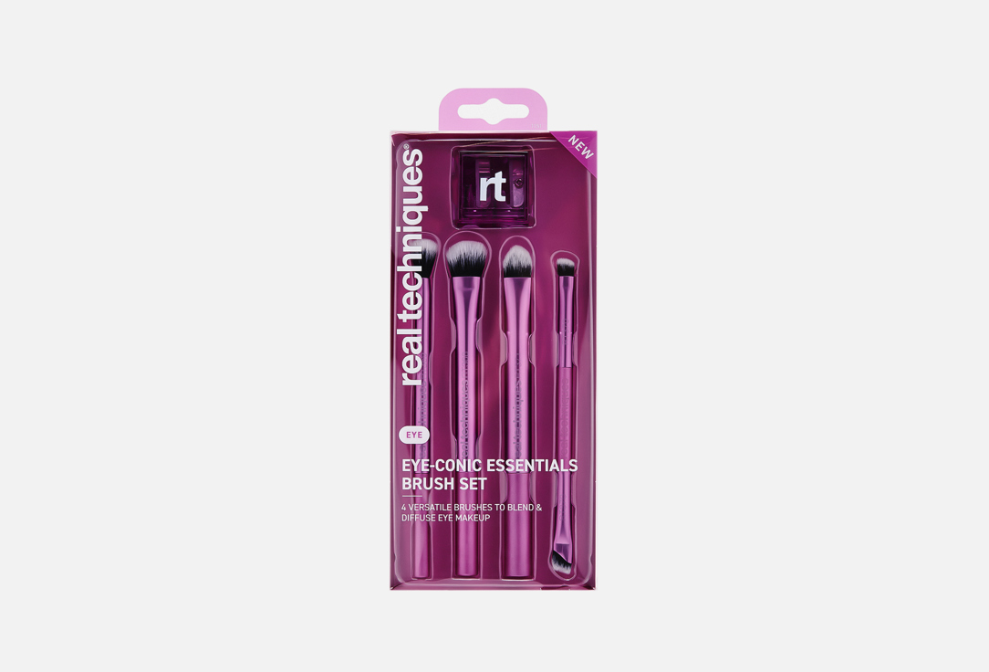 Набор кистей для макияжа глаз REAL TECHNIQUES, Eye-Conic Blending Essentials Set 5 шт
Набор кистей для макияжа глаз REAL TECHNIQUES, Eye-Conic Blending Essentials Set 5 шт