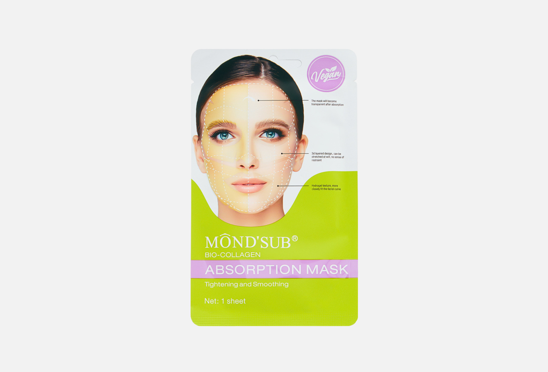 гидрогелевая маска для лица MONDSUB, BIO-COLLAGEN 1 шт
гидрогелевая маска для лица MONDSUB, BIO-COLLAGEN 1 шт