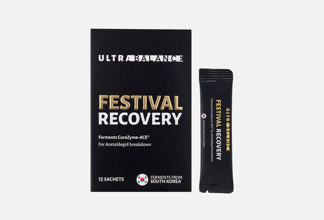 БАД для поддержки печени ULTRABALANCE, Festival recovery в саше 12 шт
БАД для поддержки печени ULTRABALANCE, Festival recovery в саше 12 шт