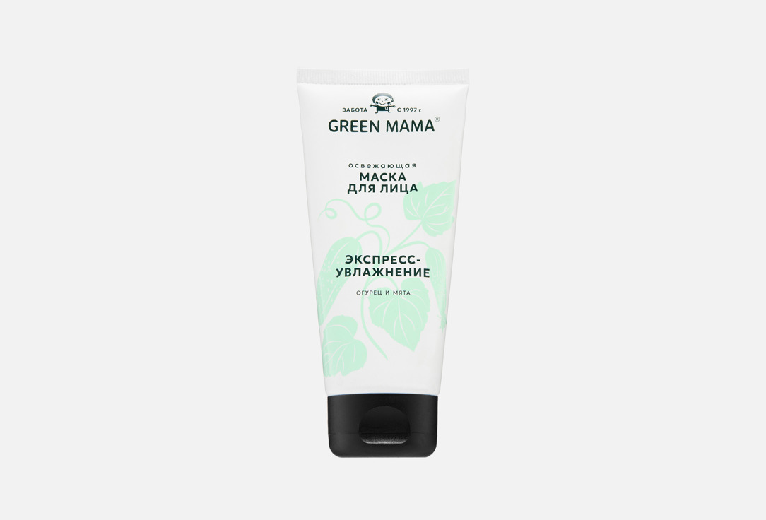Маска для лица GREEN MAMA, С мятой и огурцом 100 мл
Маска для лица GREEN MAMA, С мятой и огурцом 100 мл