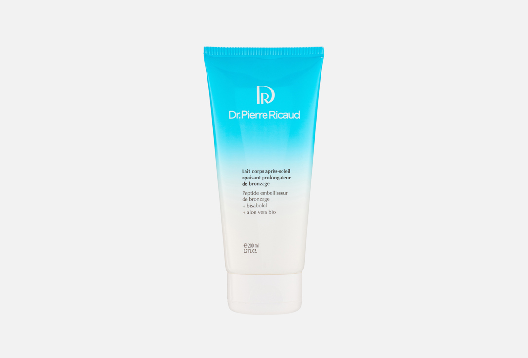 успокаивающее молочко для тела после загара DR.PIERRE RICAUD, Peptide & Aloe Vera & Bisabolol 200 мл
успокаивающее молочко для тела после загара DR.PIERRE RICAUD, Peptide & Aloe Vera & Bisabolol 200 мл