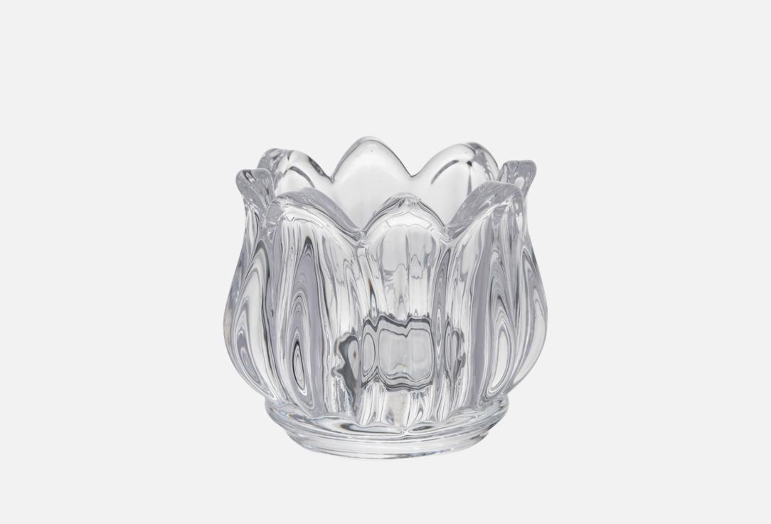 Подсвечник для чайной свечи ANNA LAFARG EMILY, Прозрачный, Symphony, Тюльпан, 6х5 см 1 шт
Подсвечник для чайной свечи ANNA LAFARG EMILY, Прозрачный, Symphony, Тюльпан, 6х5 см 1 шт