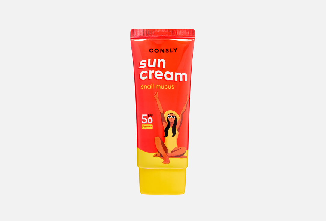 Солнцезащитный крем для комбинированной и жирной кожи лица SPF 50+ CONSLY, Daily Protection Snail 50 мл
Солнцезащитный крем для комбинированной и жирной кожи лица SPF 50+ CONSLY, Daily Protection Snail 50 мл