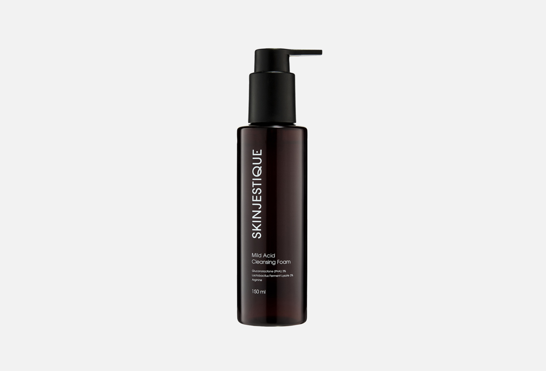 Пенка для умывания с глюконолактоном SKINJESTIQUE, Mild Acid Cleansing Foam 150 мл
Пенка для умывания с глюконолактоном SKINJESTIQUE, Mild Acid Cleansing Foam 150 мл