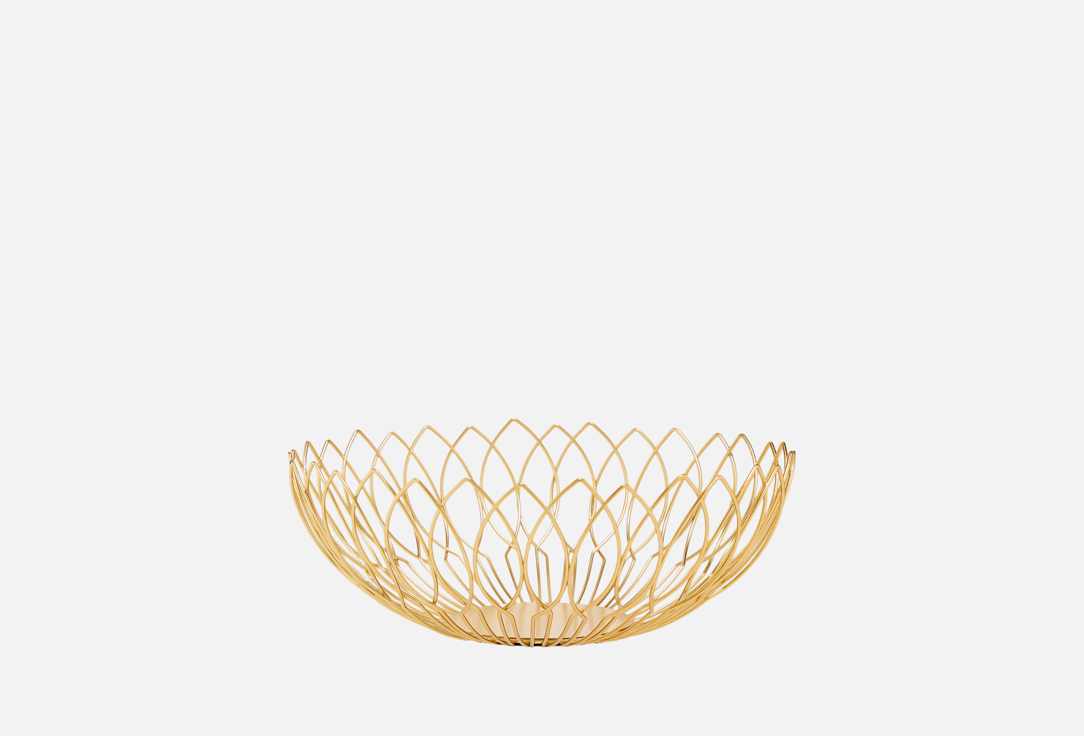 Ваза для фруктов TOPGIFT, Золотой, Золотистая, 28x28x9 см 28 см
Ваза для фруктов TOPGIFT, Золотой, Золотистая, 28x28x9 см 28 см