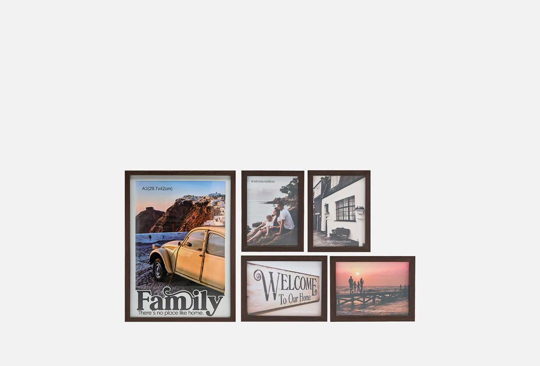 Набор фоторамок TOPGIFT, Коричневый, Светлое дерево 5 шт
Набор фоторамок TOPGIFT, Коричневый, Светлое дерево 5 шт