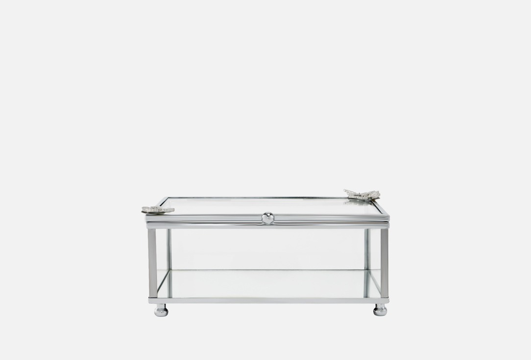 Шкатулка для украшений TOPGIFT, Прозрачный, 15x11x6 см 1 шт
Шкатулка для украшений TOPGIFT, Прозрачный, 15x11x6 см 1 шт