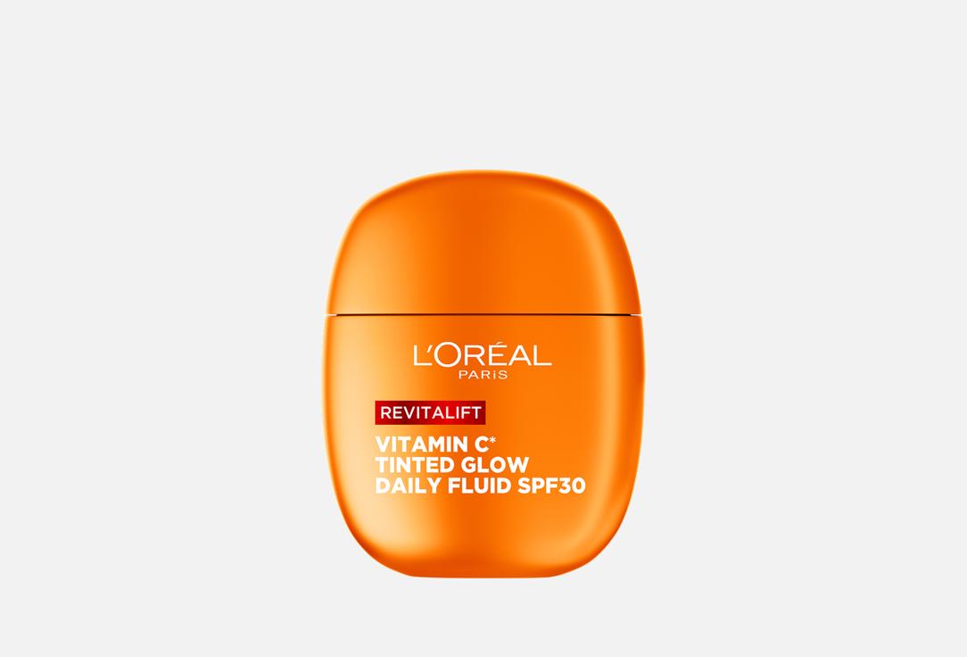Тонирующий ежедневный флюид для лица SPF 30 L'OREAL PARIS, Revitalift 40 мл
Тонирующий ежедневный флюид для лица SPF 30 L'OREAL PARIS, Revitalift 40 мл