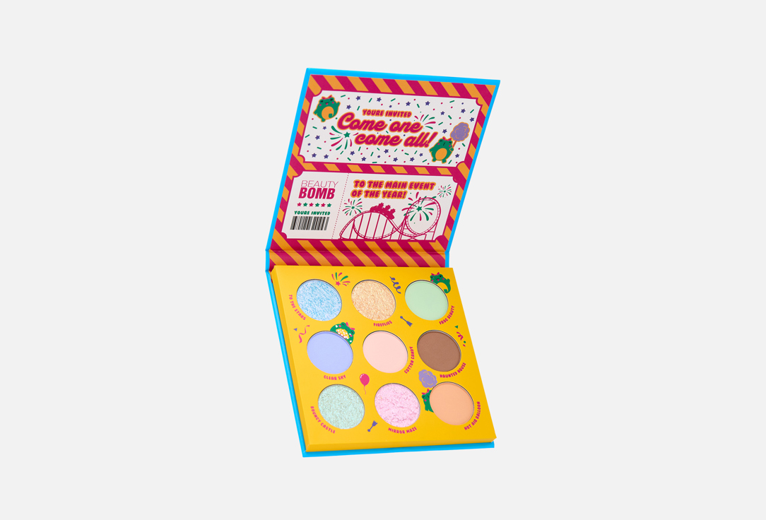 Палетка теней для век матовые и сияющие спарклы BEAUTY BOMB, Мультиколор, Beauty Bomb Land 9 г
Палетка теней для век матовые и сияющие спарклы BEAUTY BOMB, Мультиколор, Beauty Bomb Land 9 г