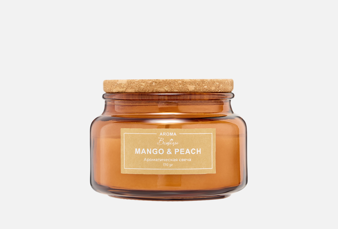 Ароматическая свеча ВЕЩИЦЫ, MANGO & PEACH, 10х10х6,5 см
Ароматическая свеча ВЕЩИЦЫ, MANGO & PEACH, 10х10х6,5 см