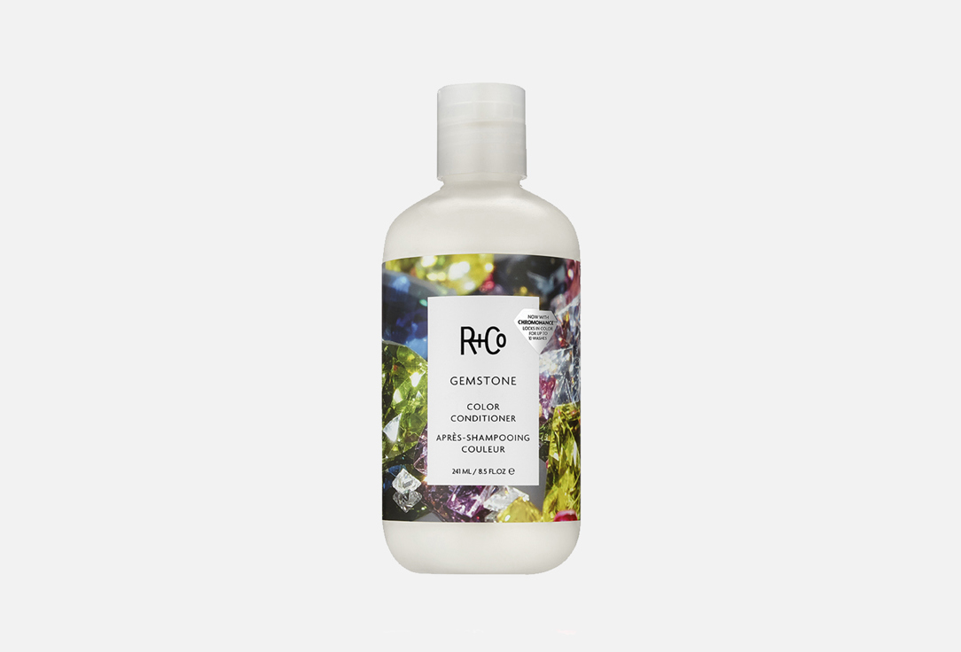 Кондиционер для ухода за цветом R+CO, Gemstone Color Conditioner 251 мл
Кондиционер для ухода за цветом R+CO, Gemstone Color Conditioner 251 мл