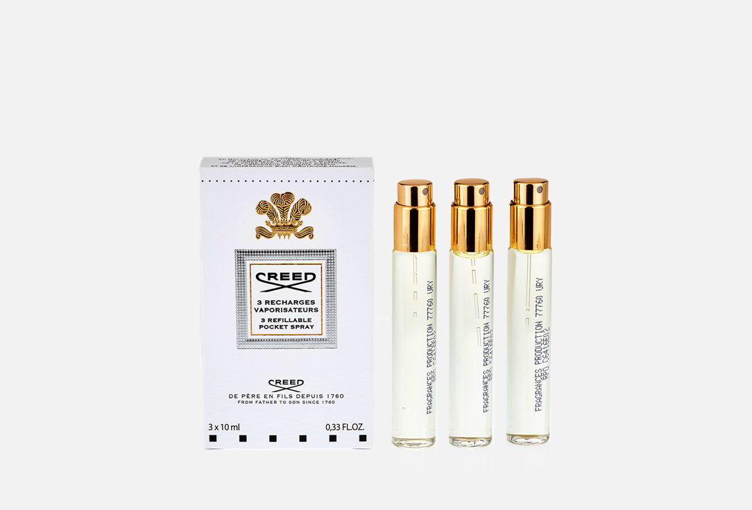набор миниатюр парфюмерной воды CREED, Aventus for her 3 шт
набор миниатюр парфюмерной воды CREED, Aventus for her 3 шт