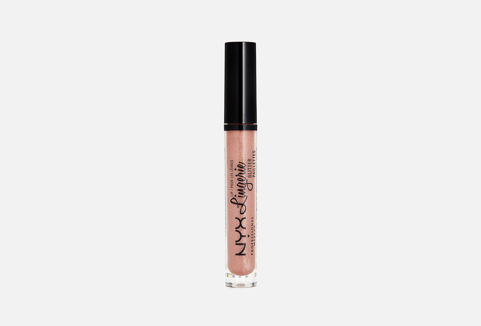 NYX PROFESSIONAL MAKEUP БЛЕСК ДЛЯ ГУБ LIP LINGERIE GLITTER BUTTER мл купить цена в Москве