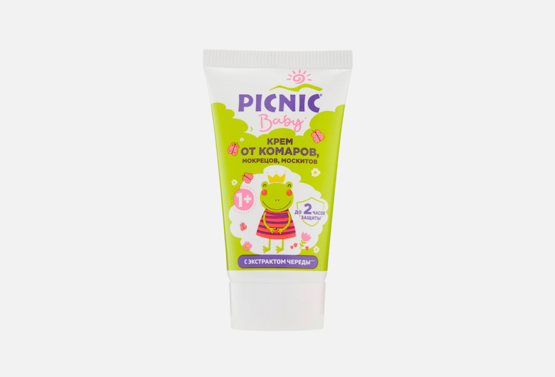 Крем от комаров PICNIC, С экстрактом череды 1 шт
Крем от комаров PICNIC, С экстрактом череды 1 шт