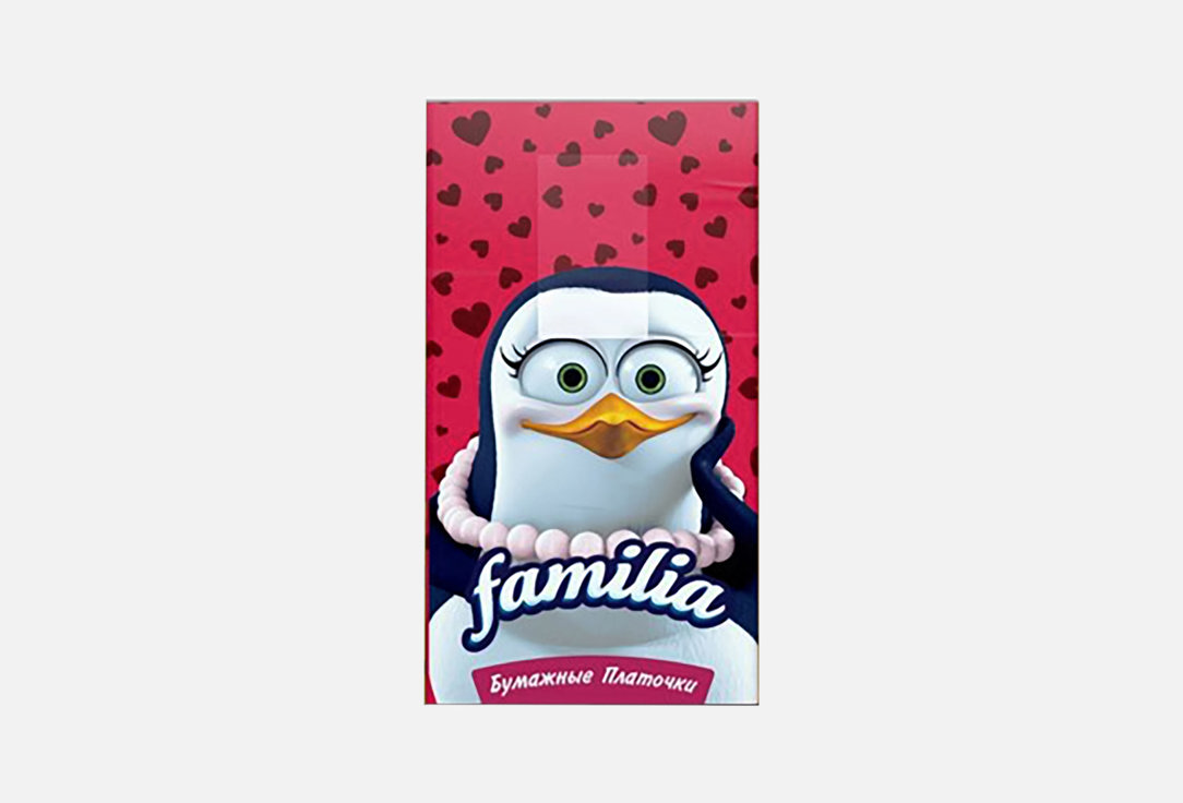 Бумажные платочки FAMILIA, Classic 10 шт
Бумажные платочки FAMILIA, Classic 10 шт