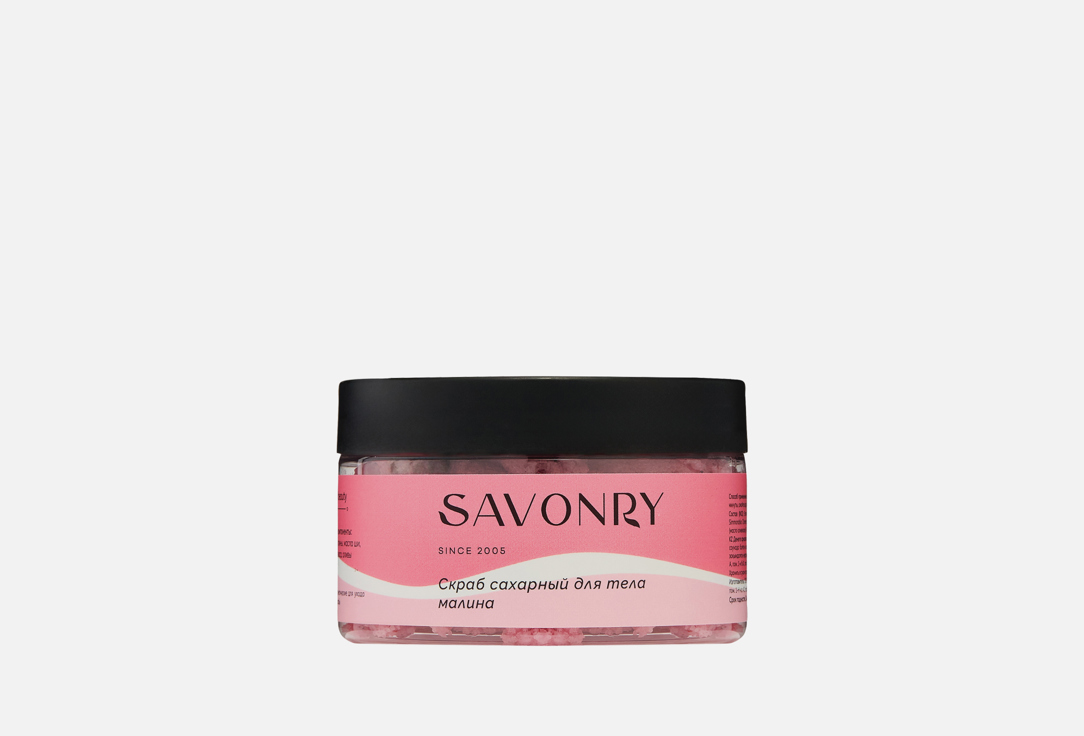 Скраб для тела сахарные, Манилла (малина) SAVONRY, SUGAR SCRUB Raspberry 300 мл
Скраб для тела сахарные, Манилла (малина) SAVONRY, SUGAR SCRUB Raspberry 300 мл