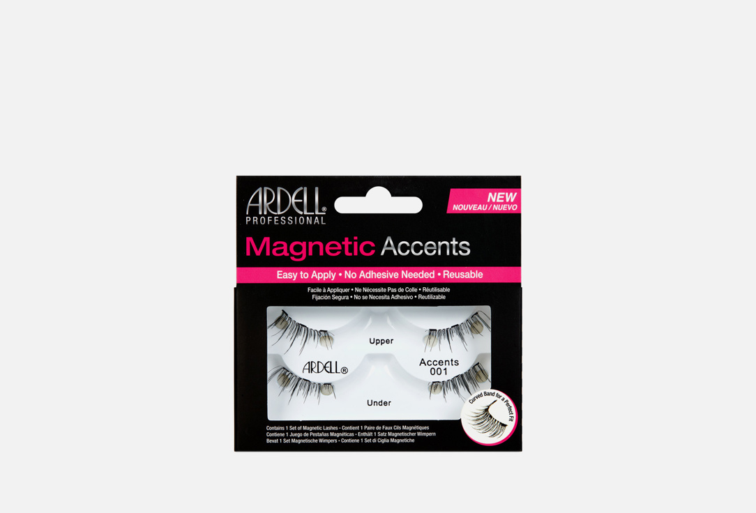 Магнитные ресницы для внешнего края глаз ARDELL, Черный, Magnetic Accent Lash 001
Магнитные ресницы для внешнего края глаз ARDELL, Черный, Magnetic Accent Lash 001