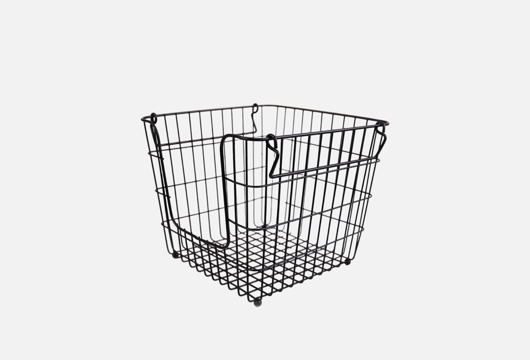 Корзина металлическая N FAMILY, Черный, Черная, 28*28*23 1 шт
Корзина металлическая N FAMILY, Черный, Черная, 28*28*23 1 шт