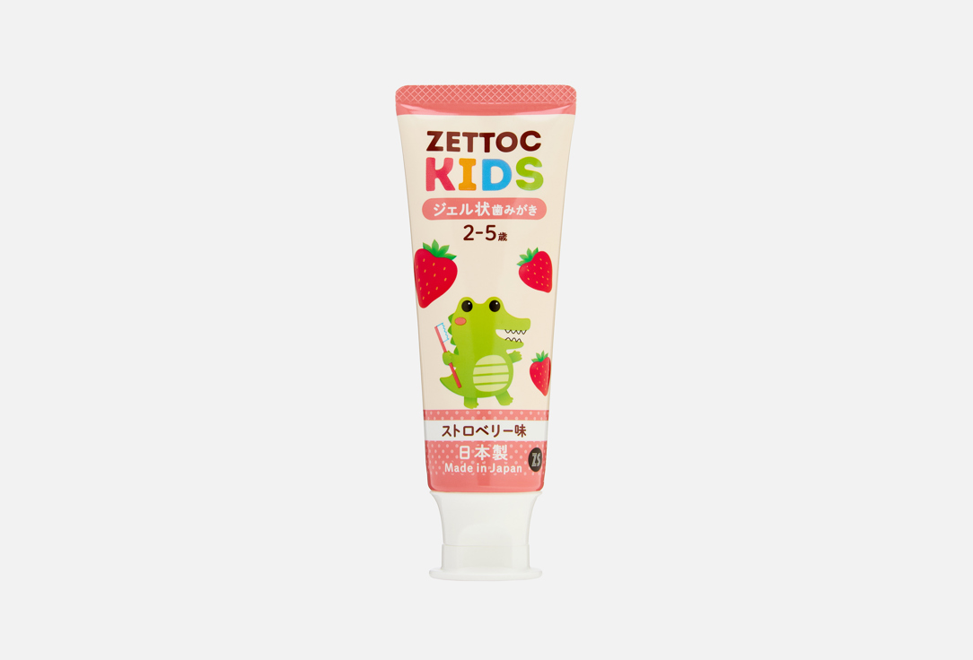 Детская зубная паста 2-5 лет NIPPON ZETTOC, Strawberry 70 г
Детская зубная паста 2-5 лет NIPPON ZETTOC, Strawberry 70 г