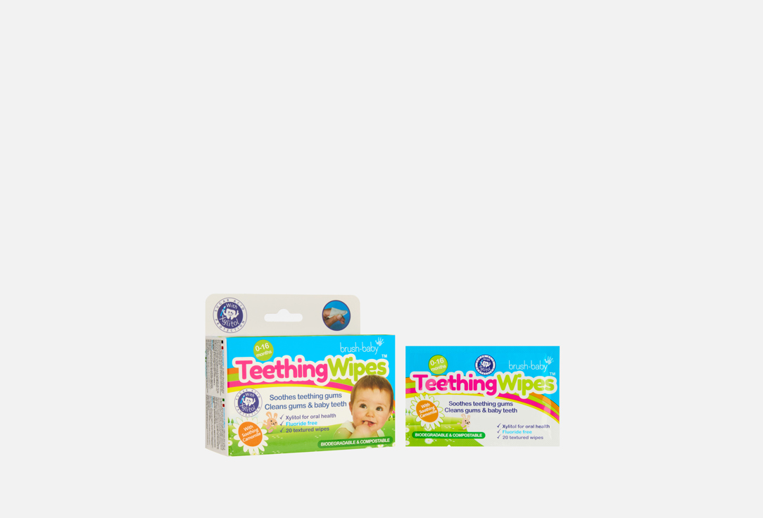 салфетки для полости рта 0-16 мес BRUSH-BABY, Teething wipes 20 шт
салфетки для полости рта 0-16 мес BRUSH-BABY, Teething wipes 20 шт
