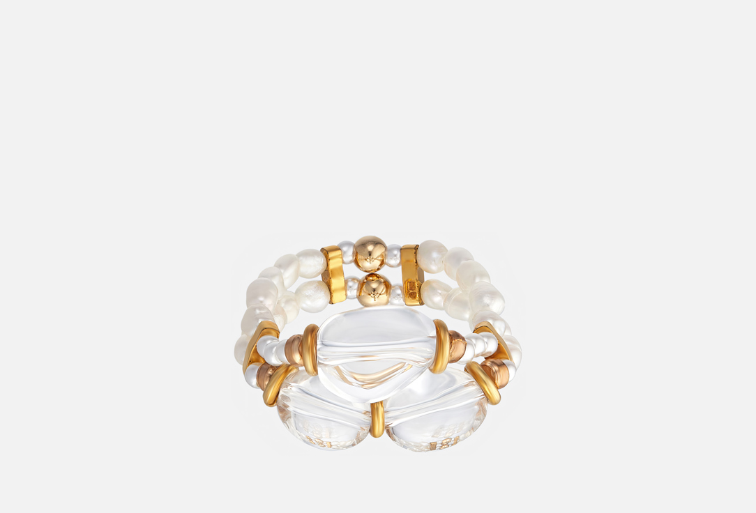 Кольцо LANZEROTTI, Splendore стрейч с жемчугом и хрусталем 16,5 мл
Кольцо LANZEROTTI, Splendore стрейч с жемчугом и хрусталем 16,5 мл