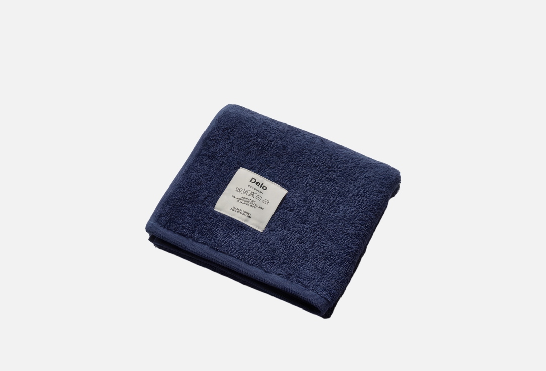 Полотенце махровое DELO, Синий, Темно-синий, 50х90 1 шт
Полотенце махровое DELO, Синий, Темно-синий, 50х90 1 шт