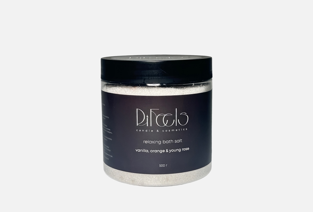 Соль для ванн RIFEELS CANDLE&COSMETICS, Vanilla, orange & young rose 500 г
Соль для ванн RIFEELS CANDLE&COSMETICS, Vanilla, orange & young rose 500 г