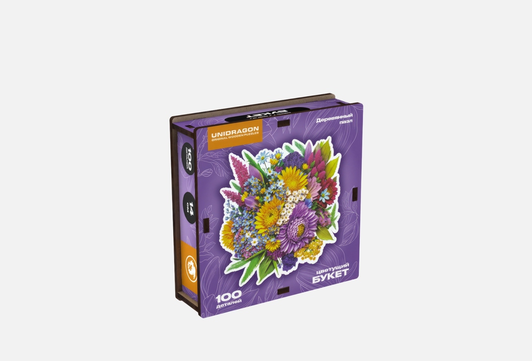 Деревянный пазл UNIDRAGON, Цветущий букет 100 шт
Деревянный пазл UNIDRAGON, Цветущий букет 100 шт