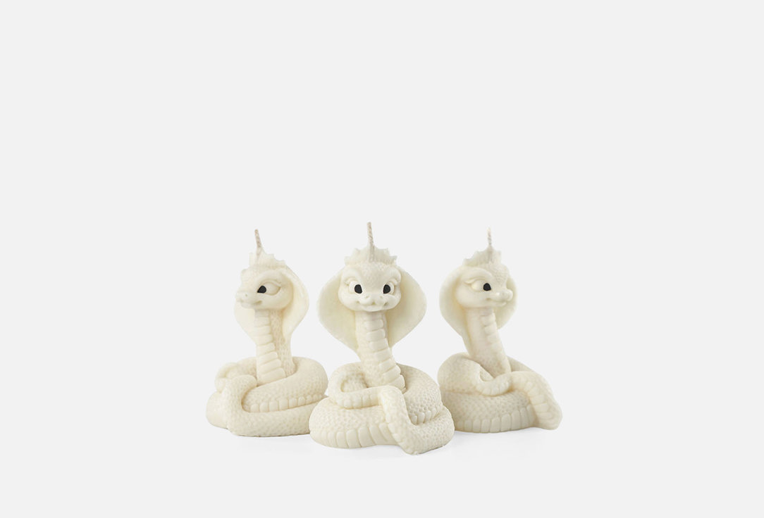 набор декоративных свечей VENEW, Белый, White snakes 3 шт
набор декоративных свечей VENEW, Белый, White snakes 3 шт