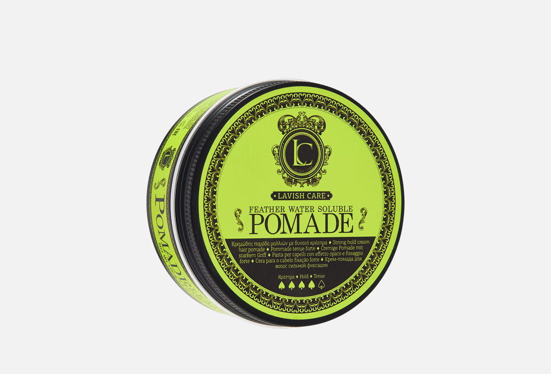 Помада для укладки волос LAVISH CARE, Feather water soluble pomade 100 мл
Помада для укладки волос LAVISH CARE, Feather water soluble pomade 100 мл