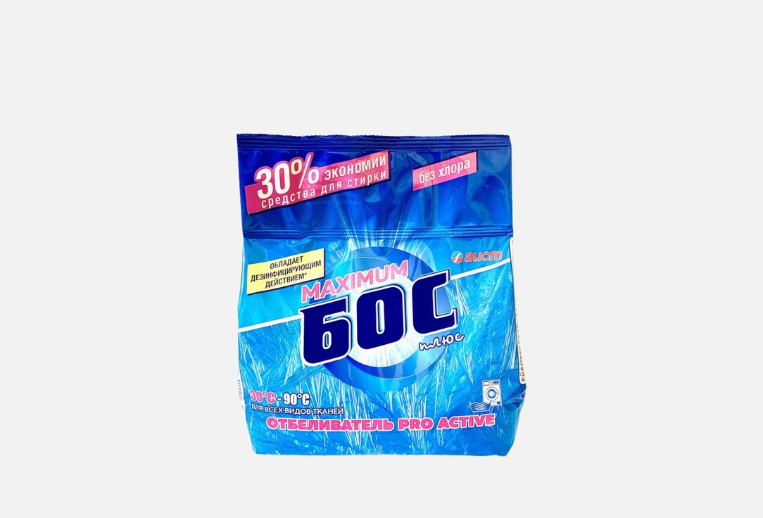 Кислородный отбеливатель-пятновыводитель для белья БОС, Плюс maximum 1.5 кг
Кислородный отбеливатель-пятновыводитель для белья БОС, Плюс maximum 1.5 кг