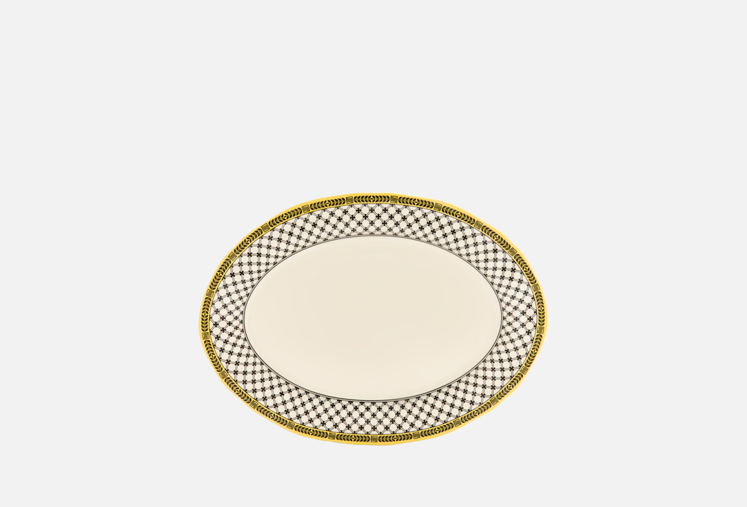 Тарелка овальная GRACE BY TUDOR, HALCYON, 35,5 см 35.5 см
Тарелка овальная GRACE BY TUDOR, HALCYON, 35,5 см 35.5 см