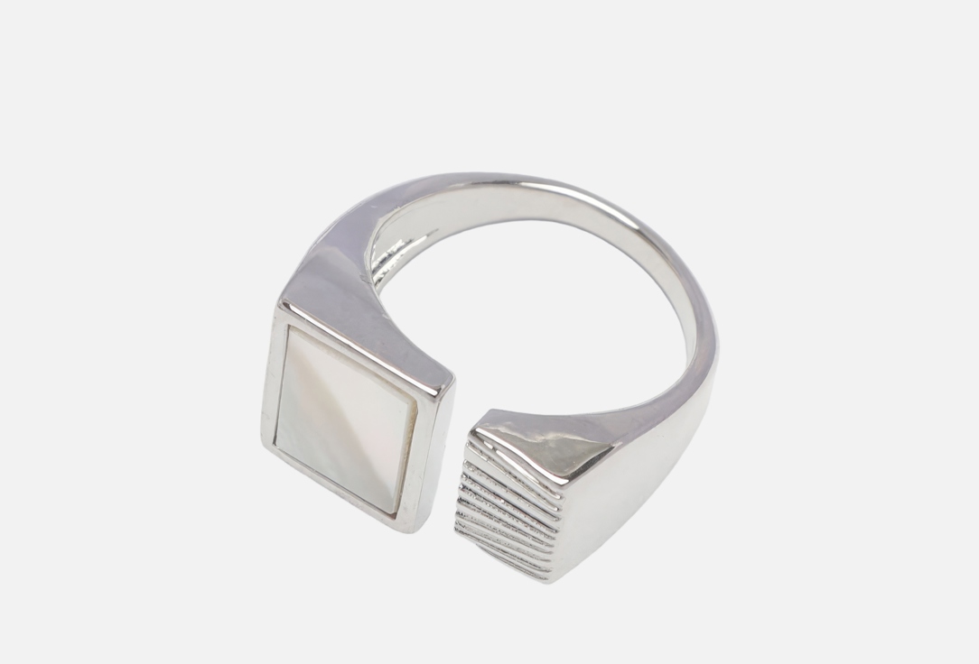 Кольцо 19.STONE, 2 квадрата родий ONESIZE мл
Кольцо 19.STONE, 2 квадрата родий ONESIZE мл