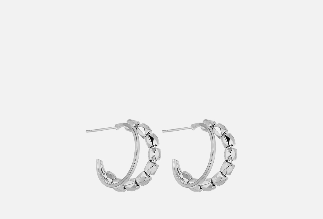 Серьги ВЕЛИКОЛЕПНА.Я, Заманчивость серебристая 2 шт
Серьги ВЕЛИКОЛЕПНА.Я, Заманчивость серебристая 2 шт