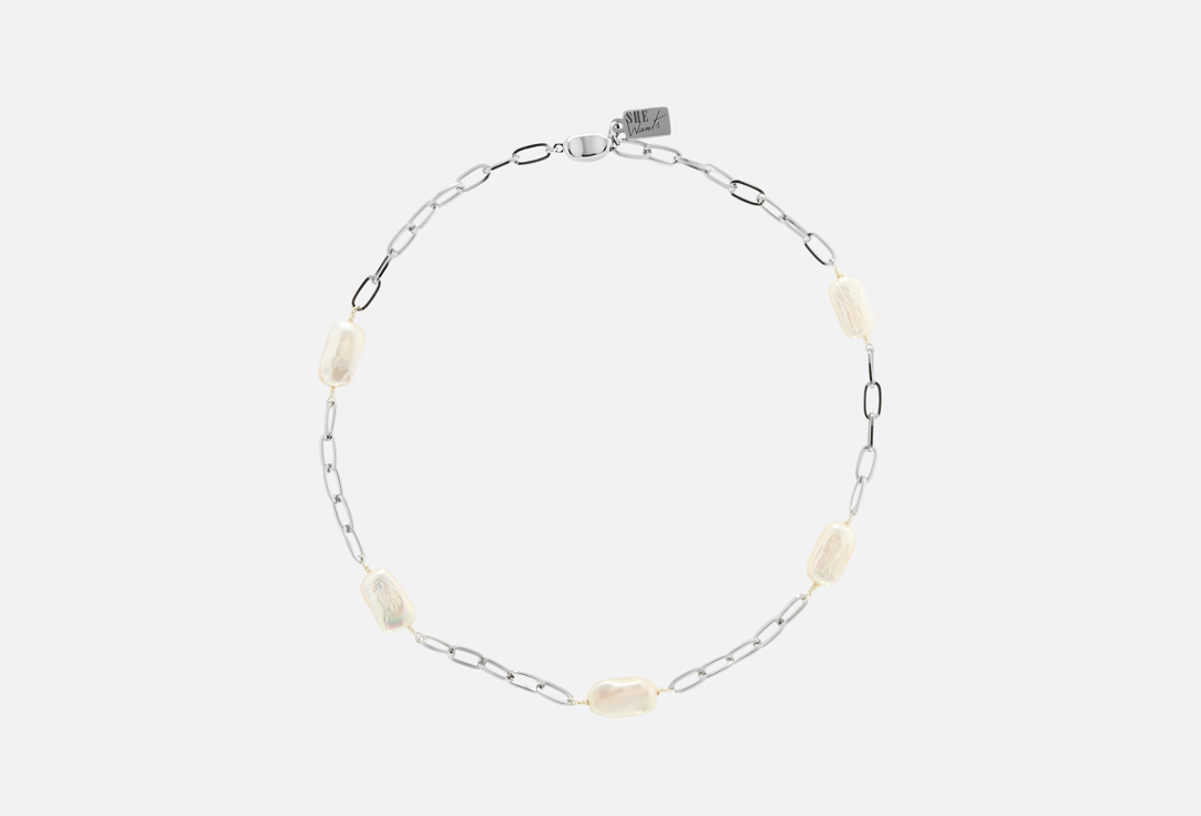Колье WE WANT, Bon silver 1 шт
Колье WE WANT, Bon silver 1 шт