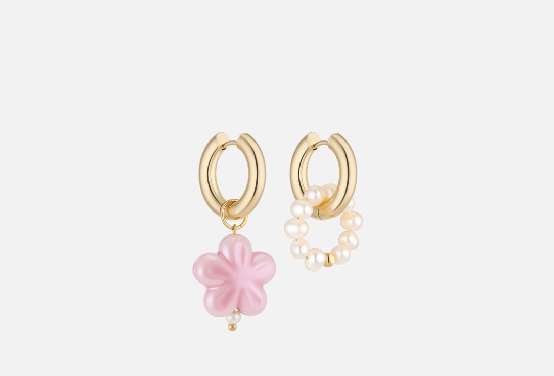 Серьги PINKCODE, Pink flower and pearl позолота 2 шт
Серьги PINKCODE, Pink flower and pearl позолота 2 шт