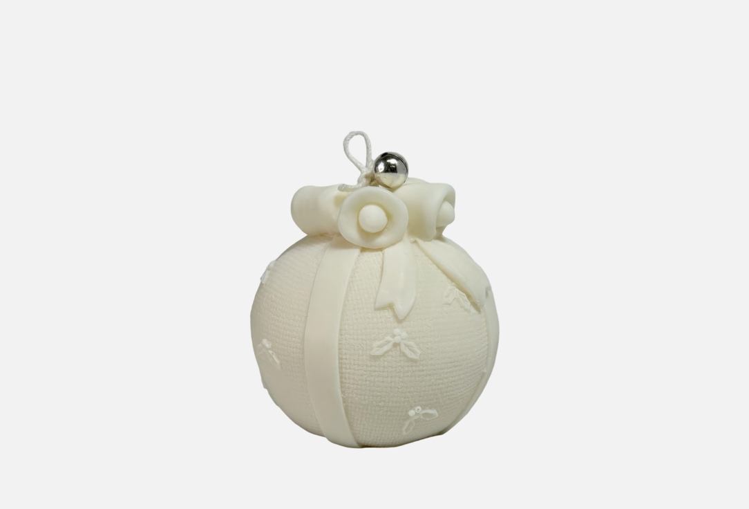 Формовая свеча ручной работы DUKH SHOP, Christmas ball small 390 г
Формовая свеча ручной работы DUKH SHOP, Christmas ball small 390 г
