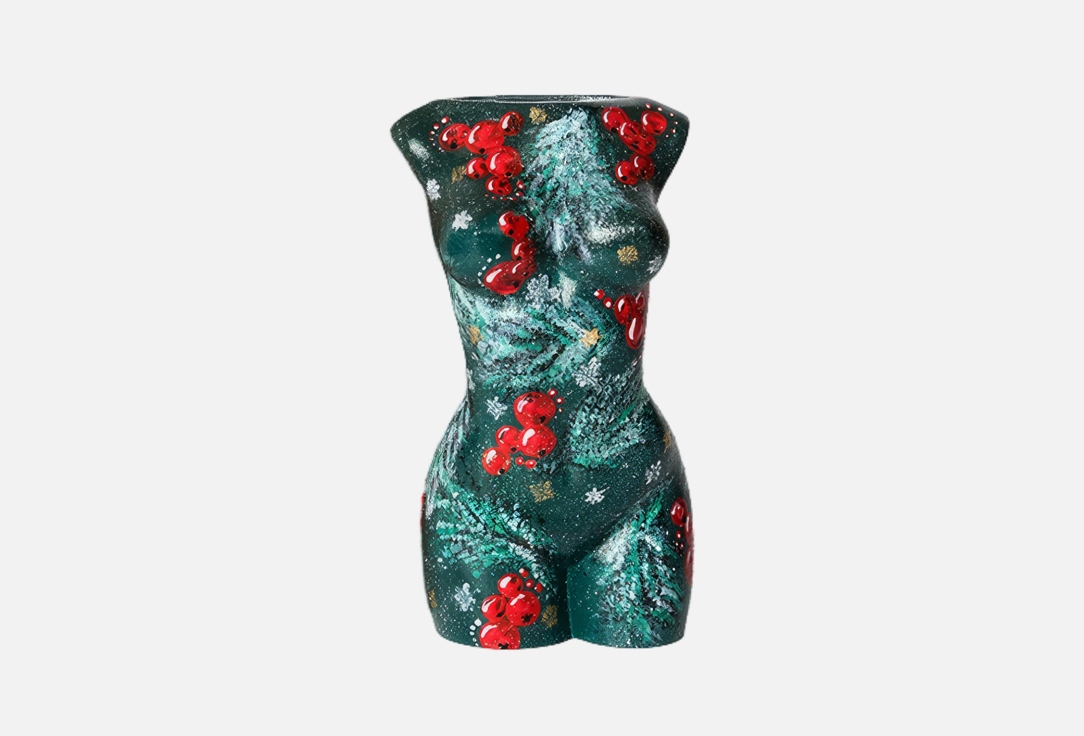 Свеча с подсвечником PLAMELIA, New Year's green statue 900 г
Свеча с подсвечником PLAMELIA, New Year's green statue 900 г