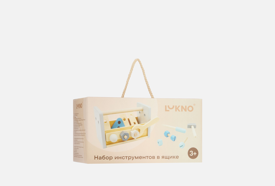 Игровой набор в ящике LUKNO, Инструменты 18 шт
Игровой набор в ящике LUKNO, Инструменты 18 шт