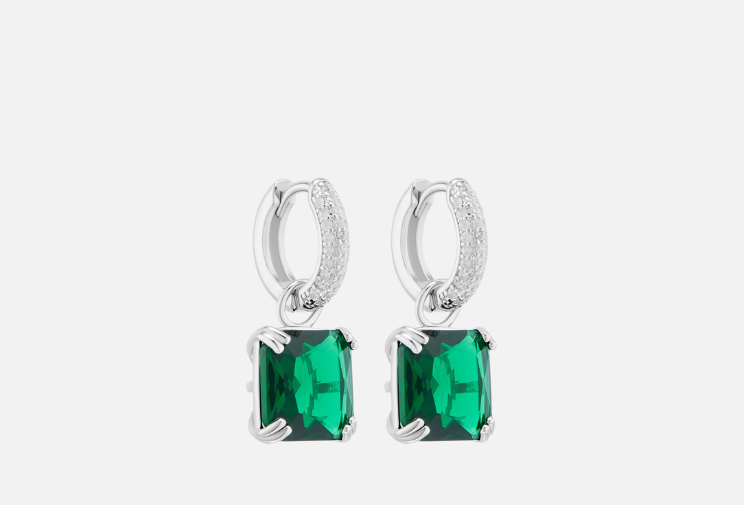Серьги ATTRIBUTE SHOP, Green stone silver 2 шт
Серьги ATTRIBUTE SHOP, Green stone silver 2 шт