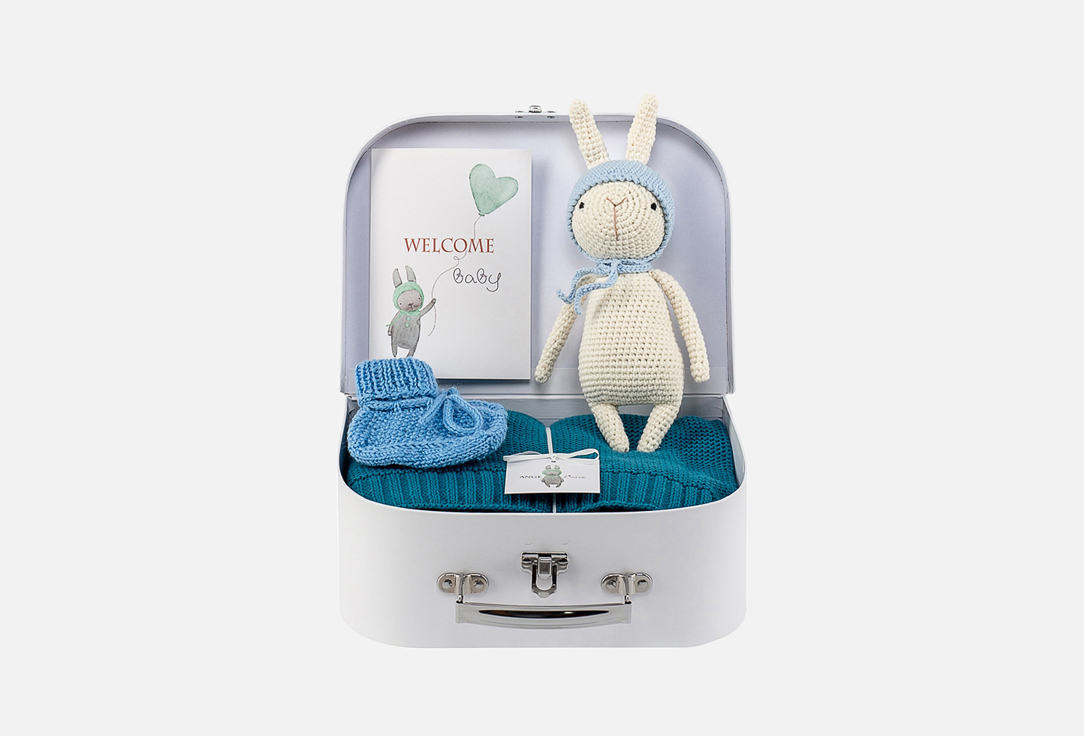 Набор для выписки из роддома ANGE L'AME, Синий, Сине-зеленый 5 шт
Набор для выписки из роддома ANGE L'AME, Синий, Сине-зеленый 5 шт