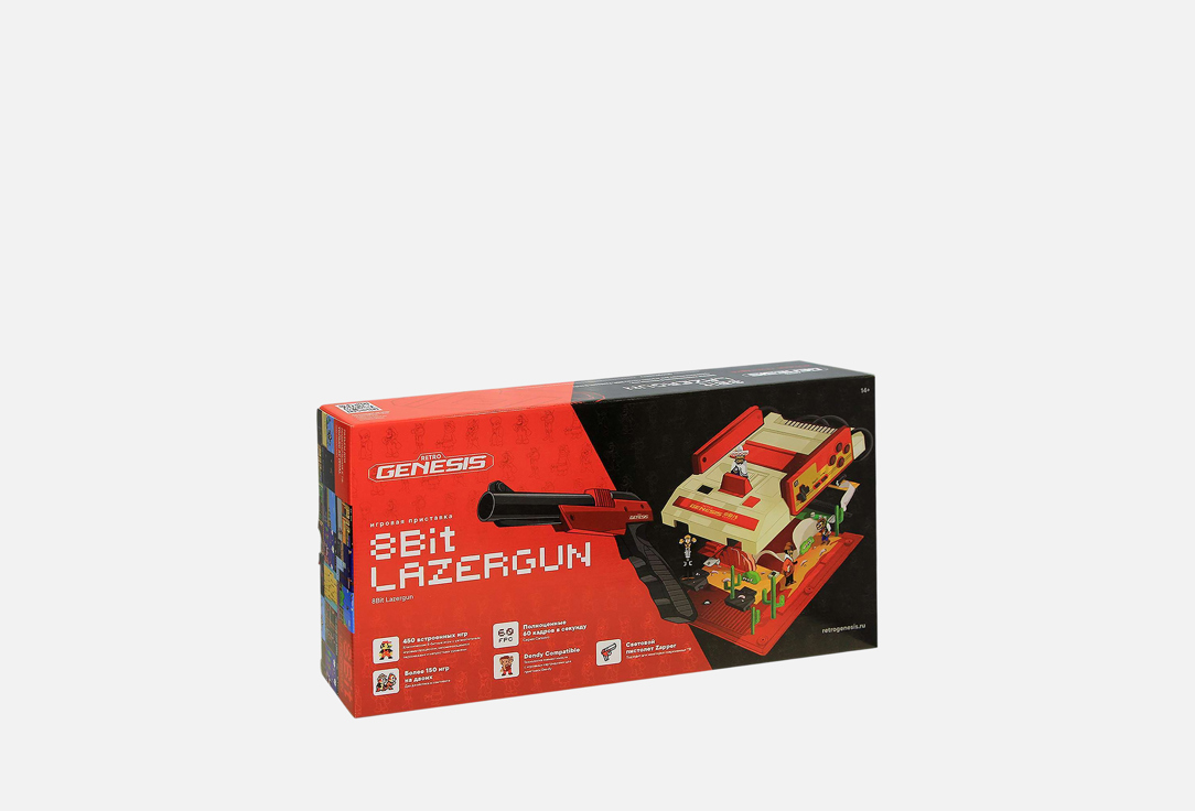 Игровая консоль RETROGENESIS, 8 Bit Lazergun 1 шт
Игровая консоль RETROGENESIS, 8 Bit Lazergun 1 шт