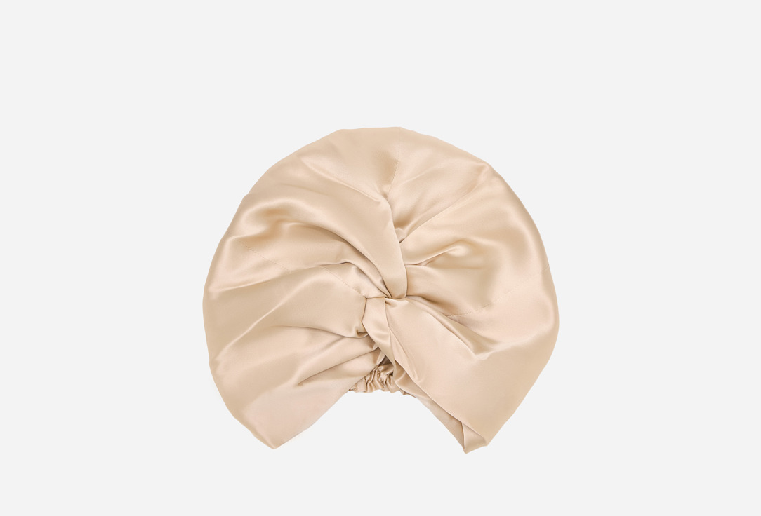 Шелковая шапочка для волос SILSHI, Бежевая
Шелковая шапочка для волос SILSHI, Бежевая