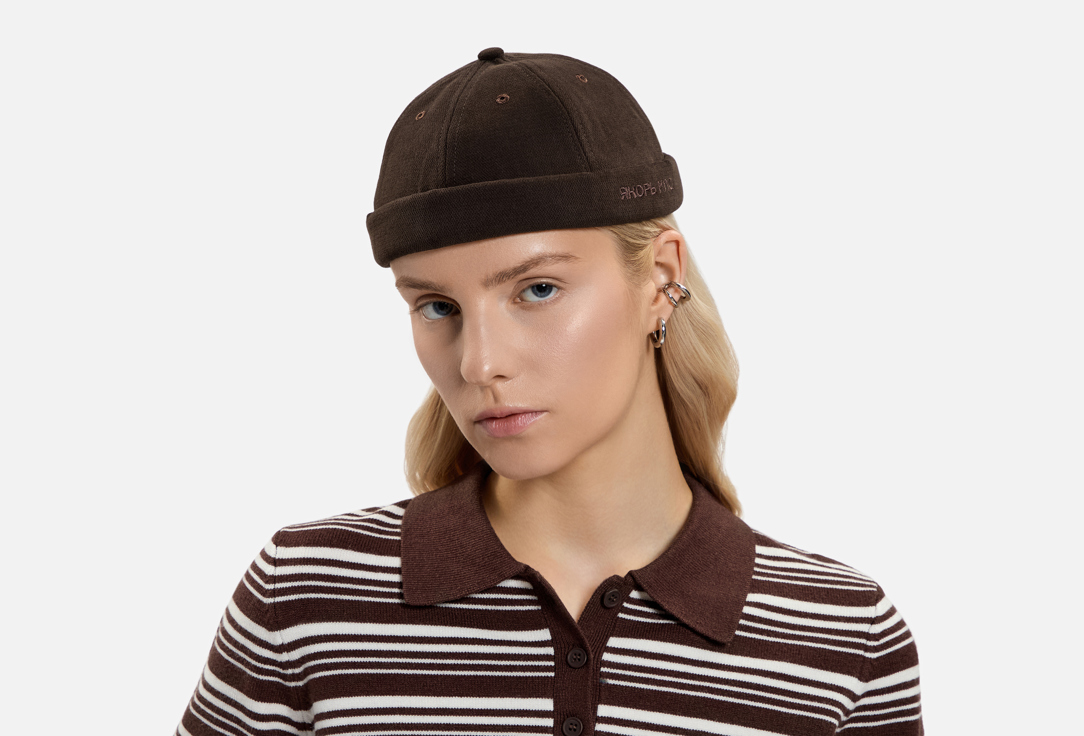 Кепка-докер ЯКОРЬ МПА, Коричневый, Портовый 24 Темно-коричневый твил 1 шт
Кепка-докер ЯКОРЬ МПА, Коричневый, Портовый 24 Темно-коричневый твил 1 шт