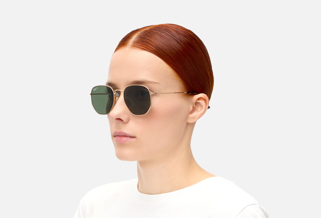 Солнцезащитные очки RAY-BAN, Золотой, HEXAGONAL RB3548N-001/58/54-21
Солнцезащитные очки RAY-BAN, Золотой, HEXAGONAL RB3548N-001/58/54-21