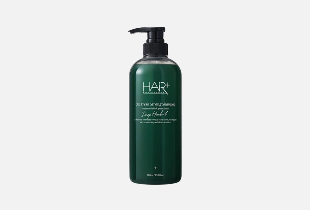 Шампунь для волос от перхоти HAIRPLUS, Oh! Fresh Strong Shampoo 700 мл
Шампунь для волос от перхоти HAIRPLUS, Oh! Fresh Strong Shampoo 700 мл